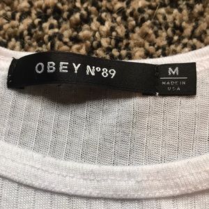 Obey Tops - medium obey tank top Obey Tops - medium obey tank top